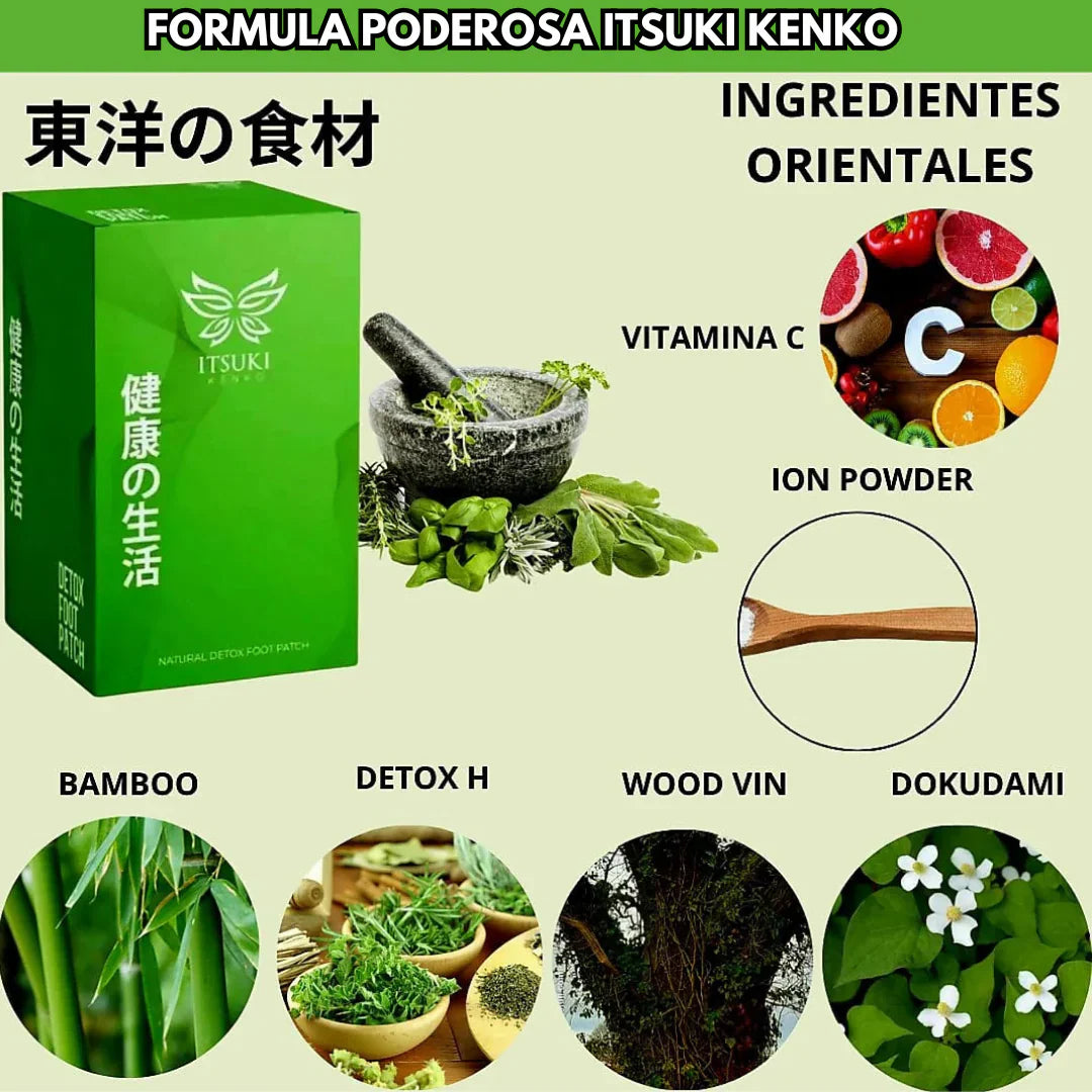 ITSUKI KENKO PARCHES DETOX