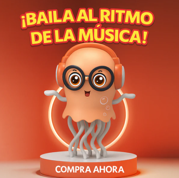 JUGUETE PULPO MAGICO BAILARIN
