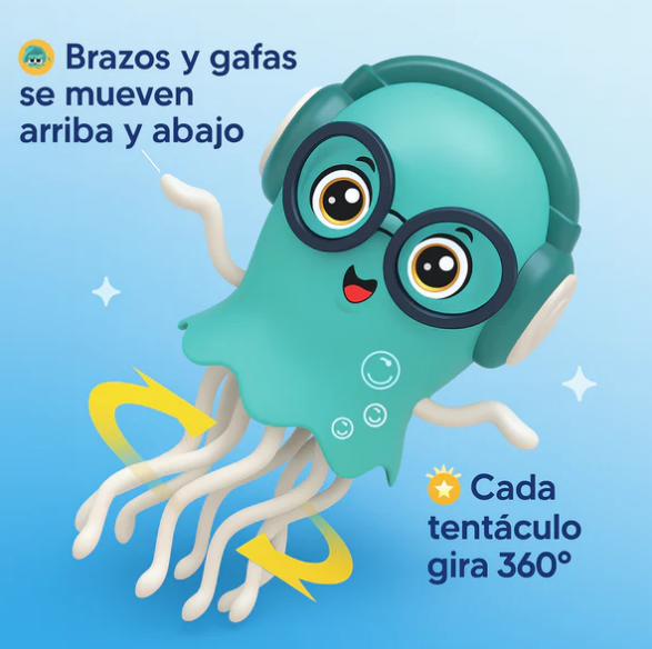 JUGUETE PULPO MAGICO BAILARIN