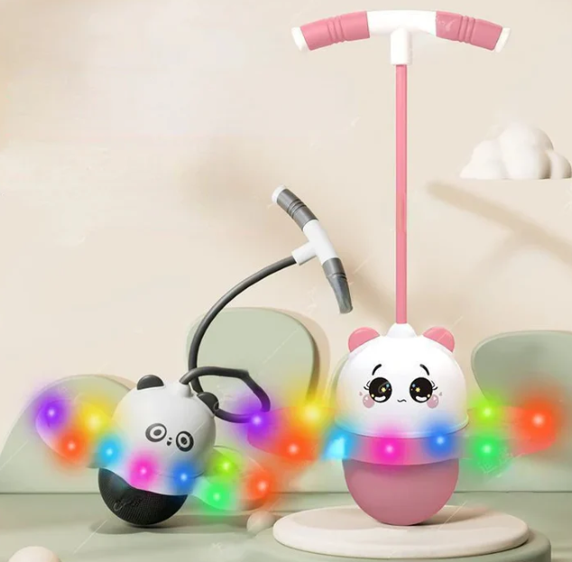 PELOTA SALTARIN CON LUCES LED