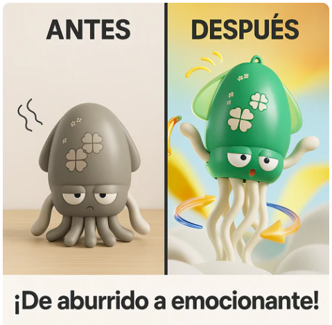 PULPO BAILARIN CON LUCES