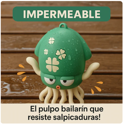 PULPO BAILARIN CON LUCES